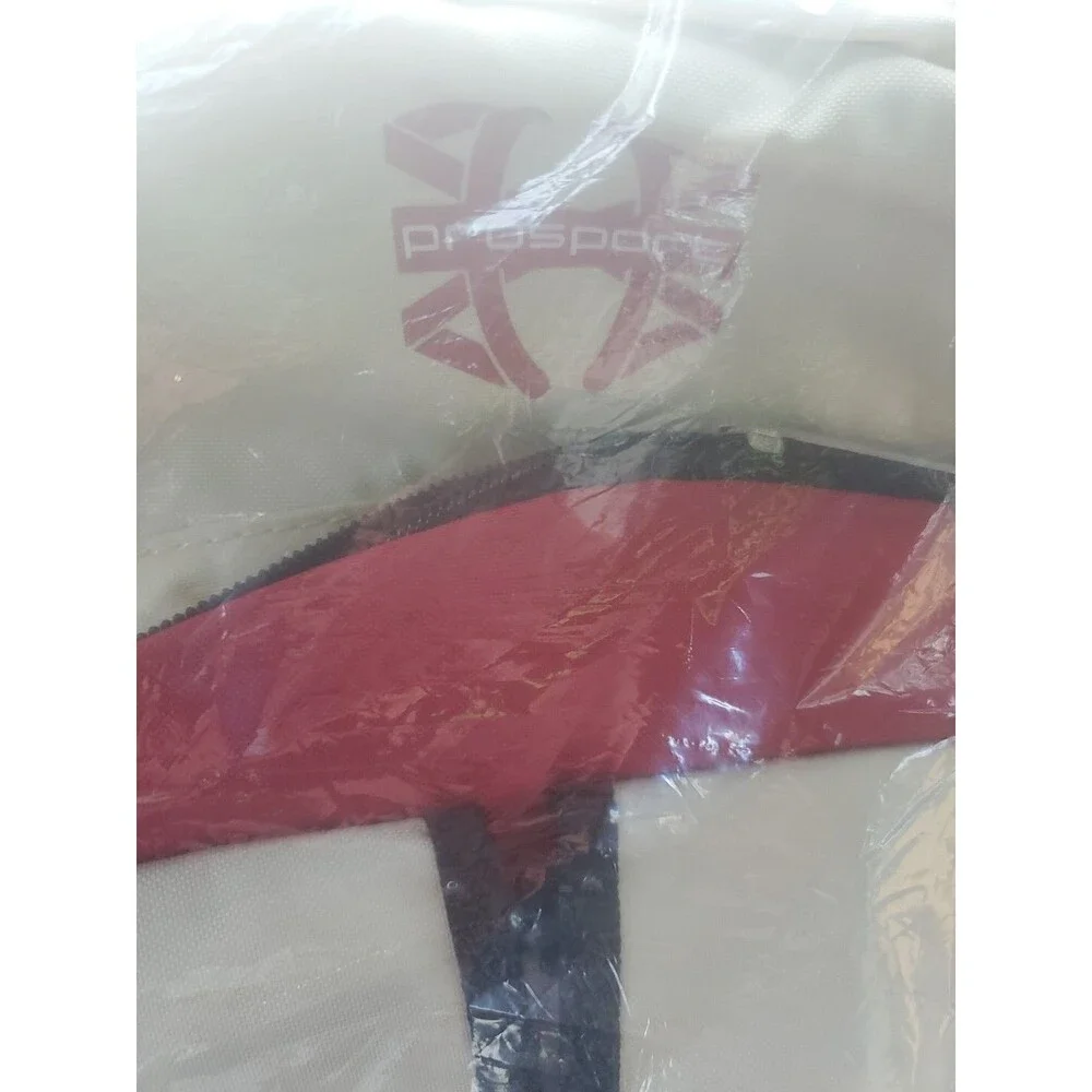 Pro Sport Backpack New In Wrapping, Unisex Adults And Kids, Red And Beige.